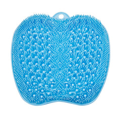 BESKAR alfombrilla limpiapies en la ducha con cepillos flexibles para limpieza suave.