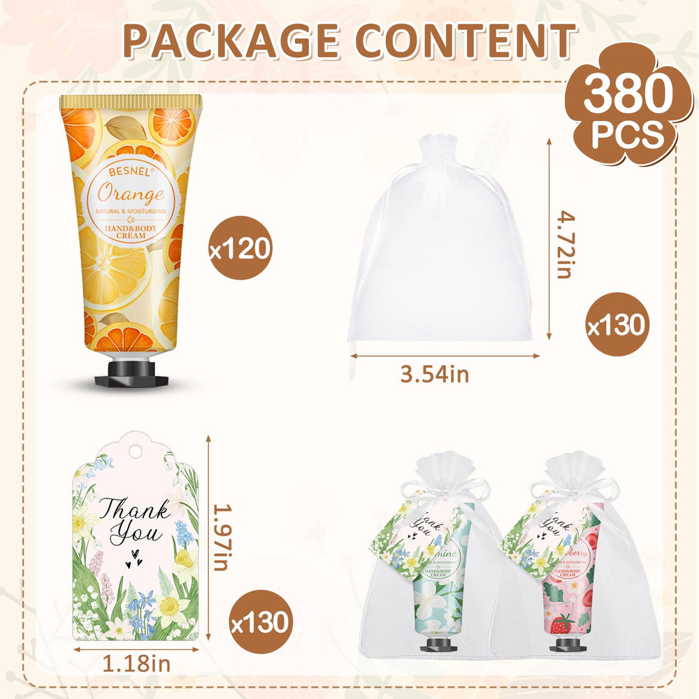 BESNEL strawberry hand cream gift set for gentle nourishment and scent