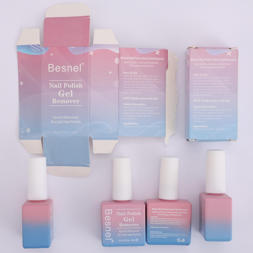 Kit BESNEL de herramientas para retirar gel sin esfuerzo