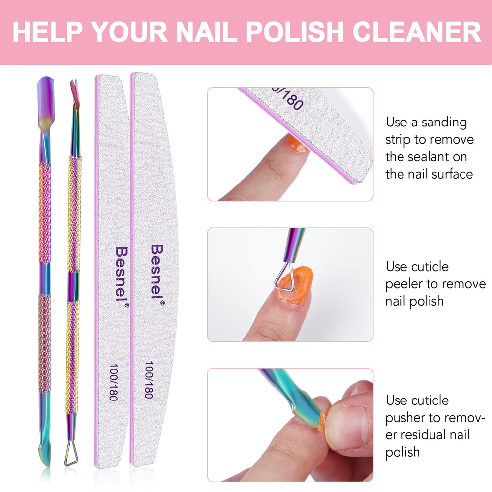 BESNEL quick 2-3 minute removal per nail