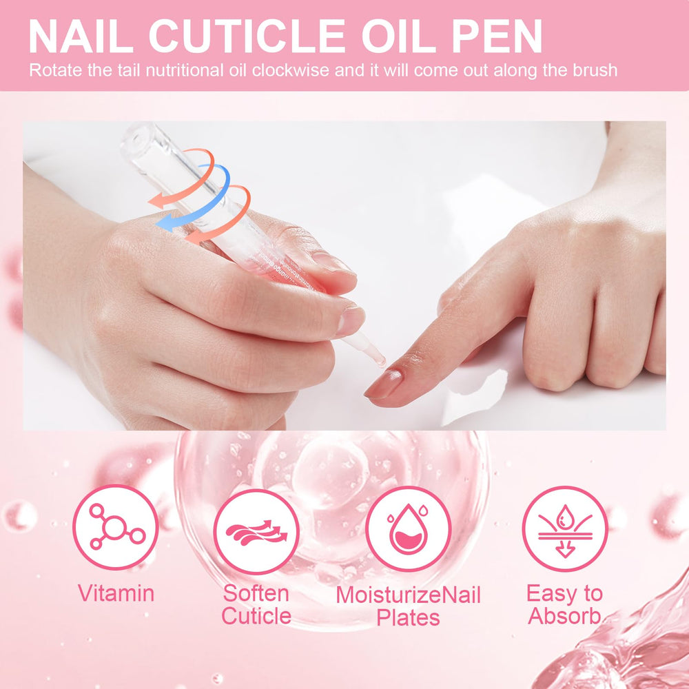 BESNEL triangle-head nail pusher for gel lifting