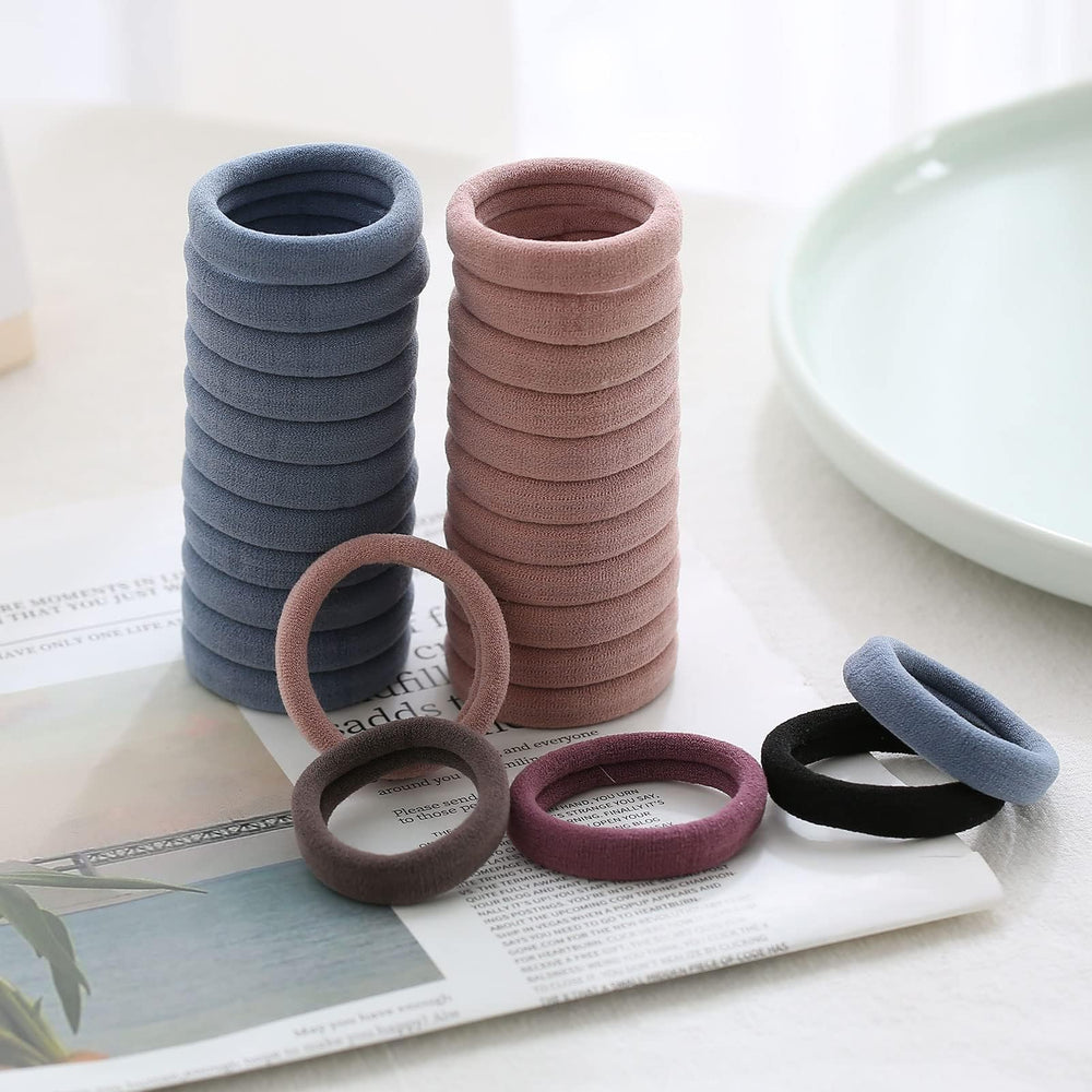 Bessrung hair ties suitable for thick, straight, or curly hair.
