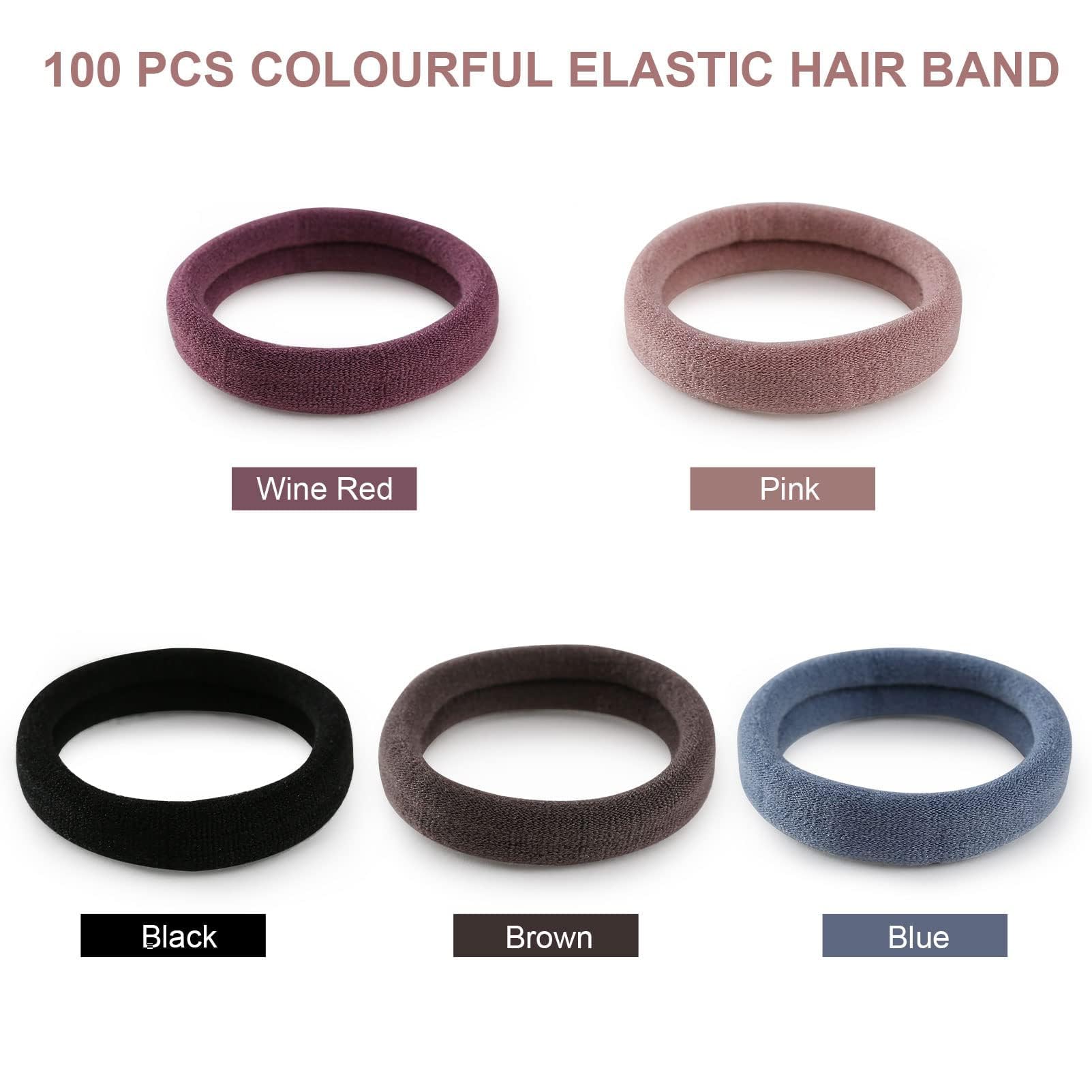Bessrung hair ties in action for a secure high ponytail.