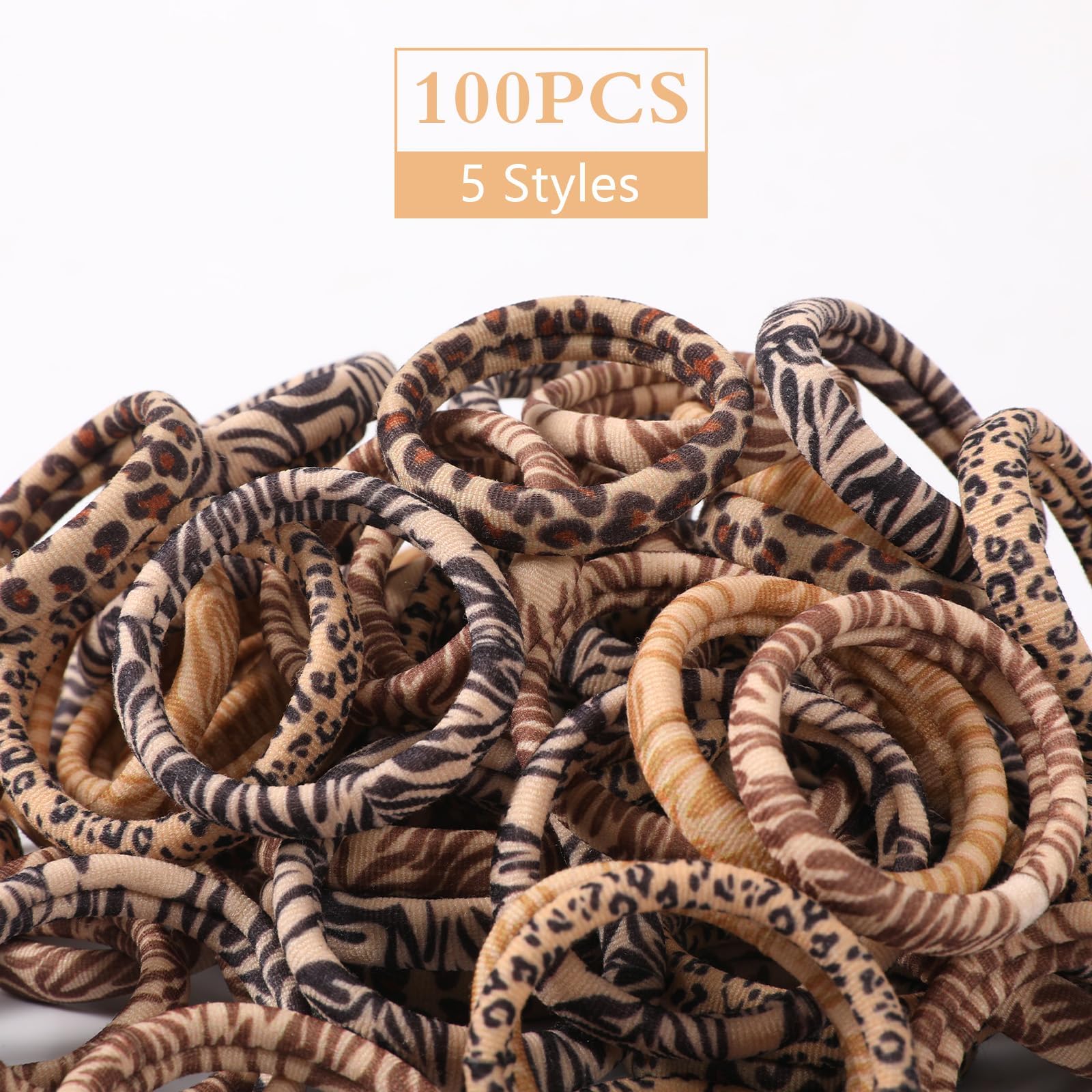 Bessrung pack 100 bandas pelo Leopardo para uso diario