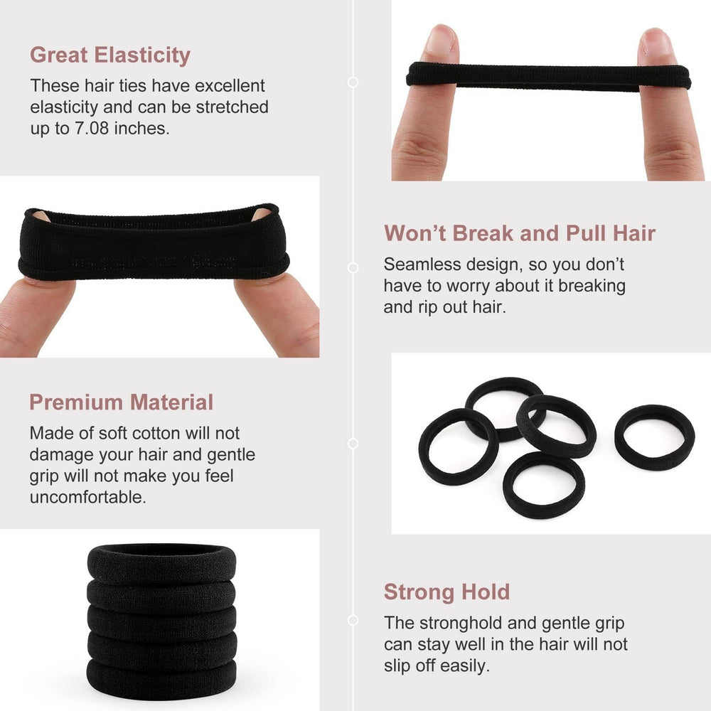 Bessrung seamless design protects hair from snagging.