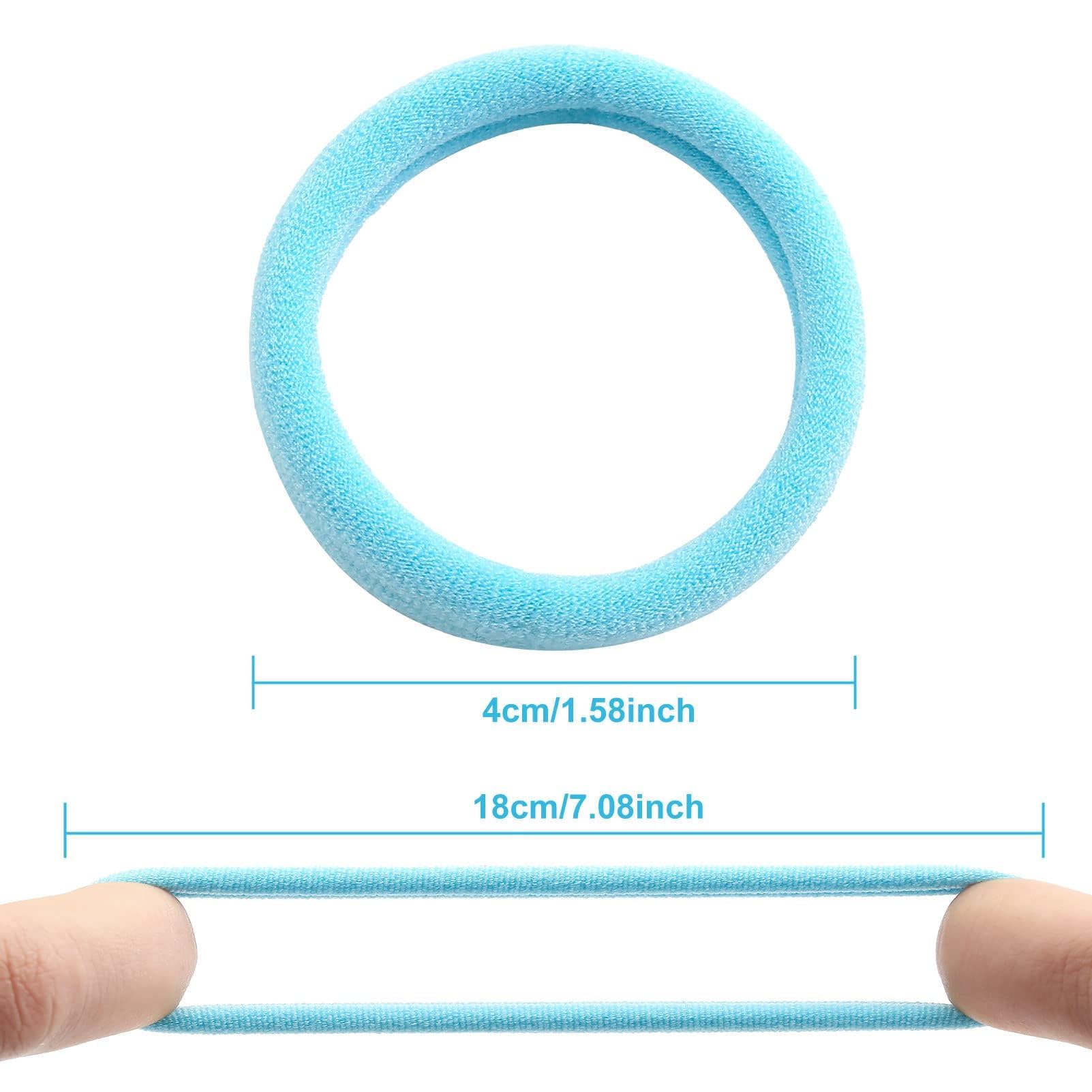 Bessrung durable seamless hair ties designed for active wear