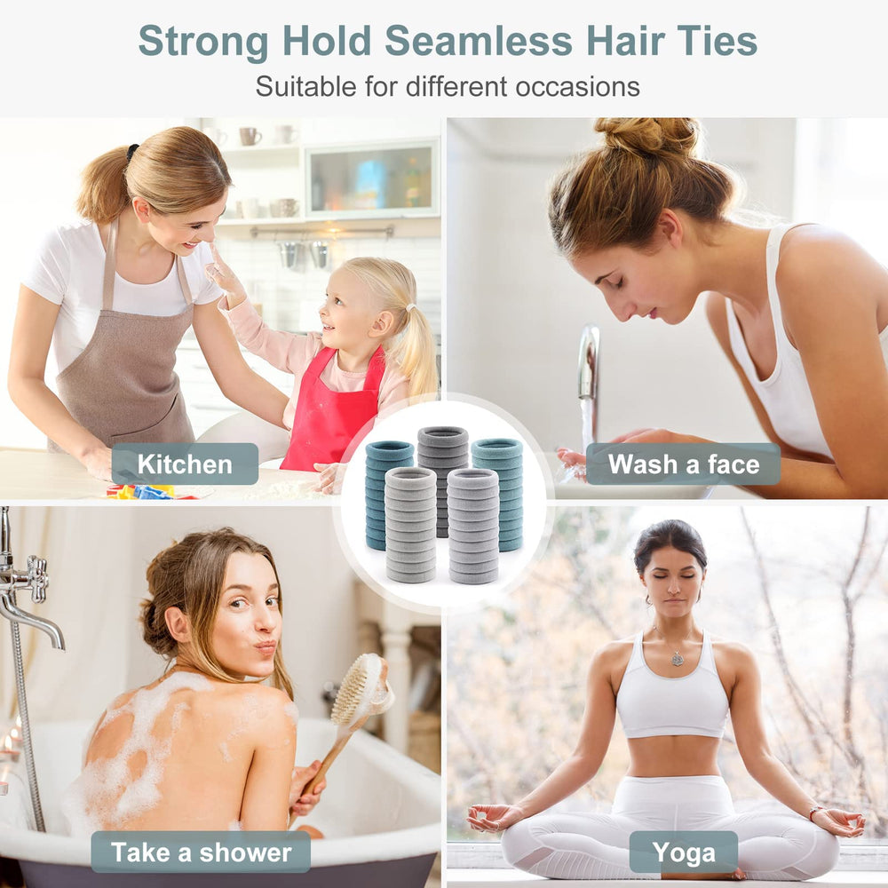 Bessrung thick hair use showcases gentle pull and no damage claim.