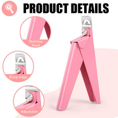 BEST CHOICE MAGNETS 12 cm stainless steel nail cutter designed for comfortable trimming.