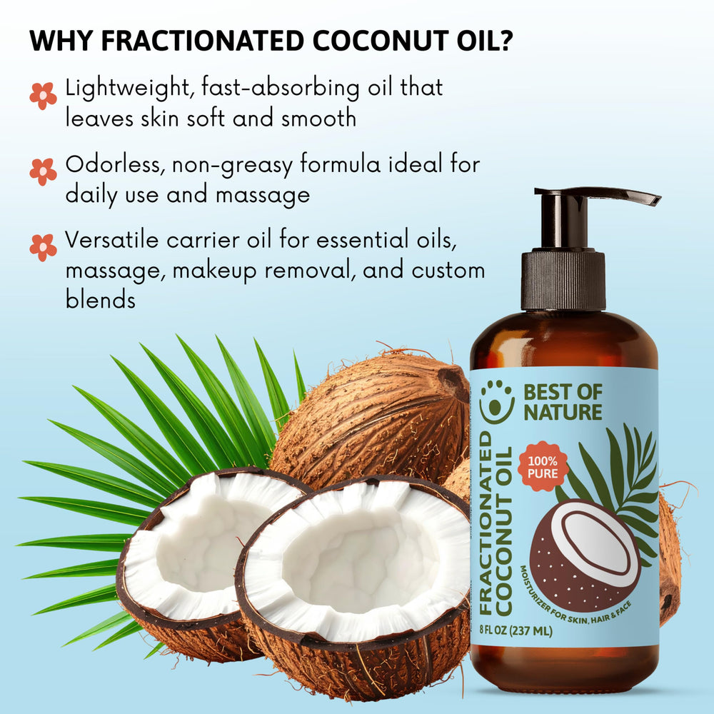 Best of Nature coconut oil makeup remover for gentle cleansing