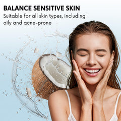 Best of Nature fractionated coconut oil massage view with smooth glide