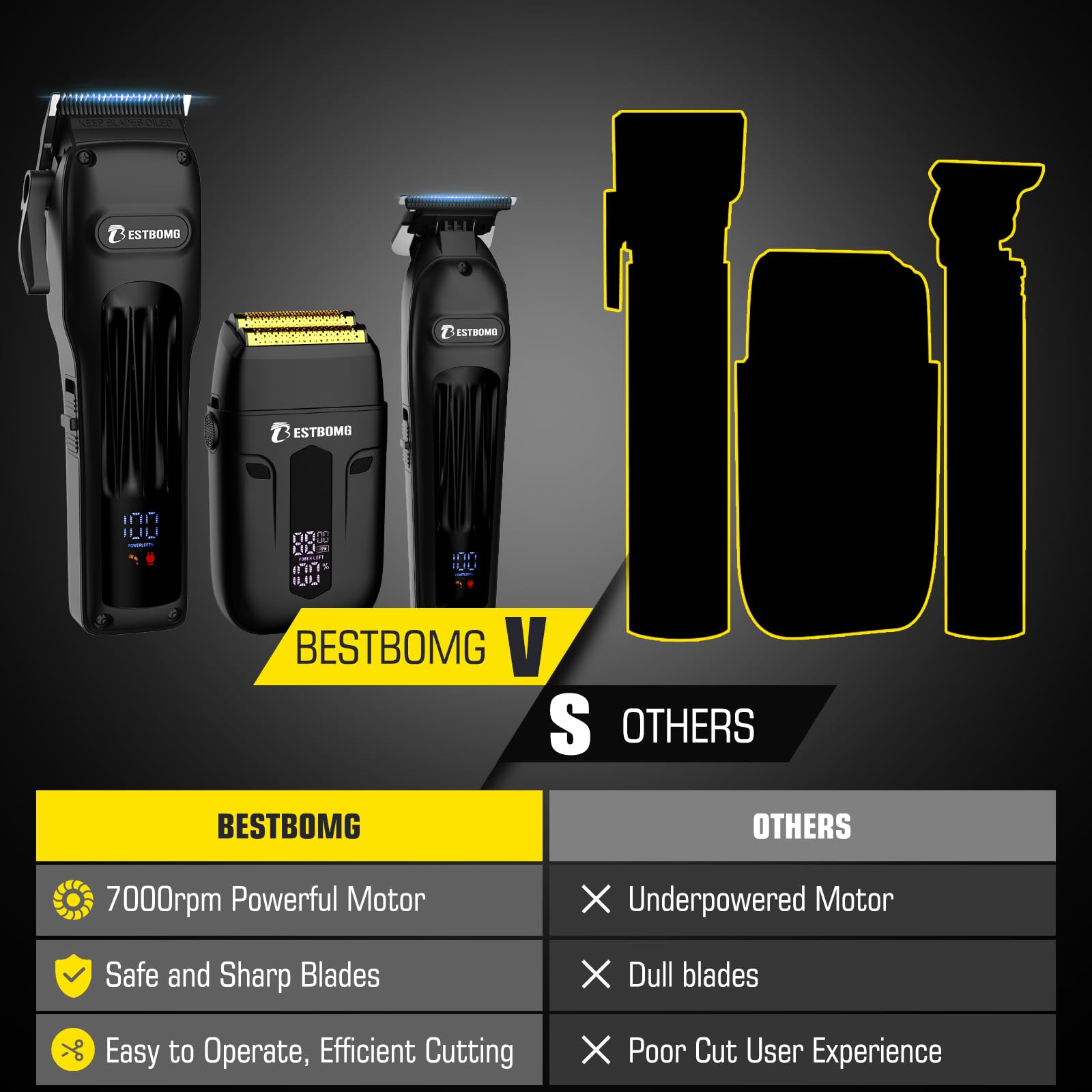BESTBOMG BS-808A metal body highlighting durability and heat dissipation.