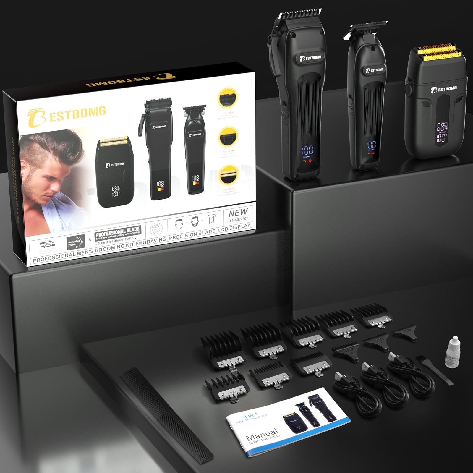 BESTBOMG BS-808A storage case keeping tools organized and ready.