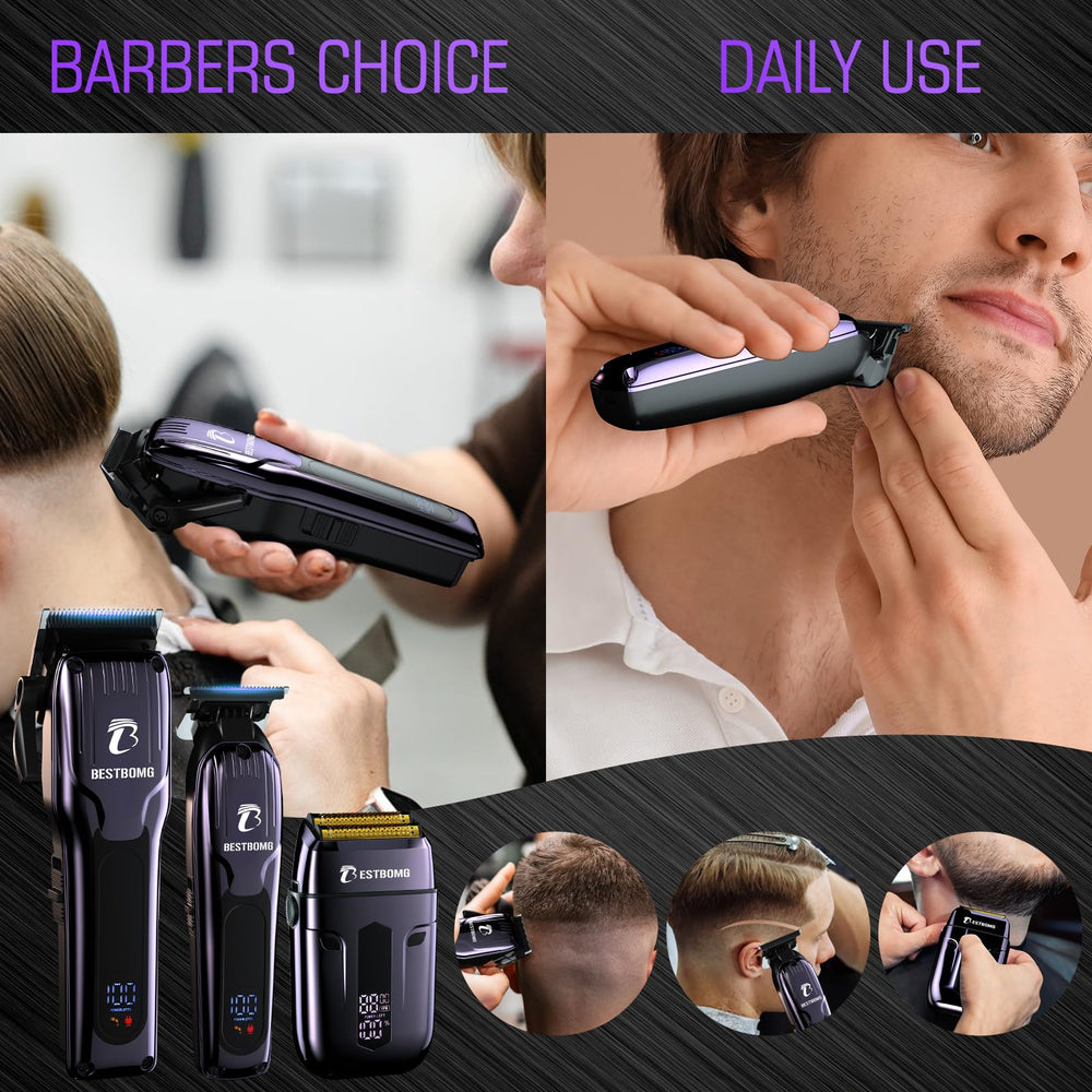 BESTBOMG BS-808C included guide combs and accessories for versatile trims