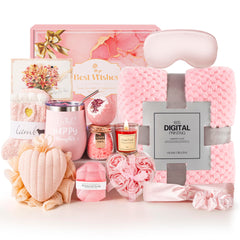 BestFlower valentines day gift basket robe: soft, cozy comfort for her spa night.