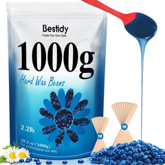 Bestidy hard wax beads blue bag for home waxing