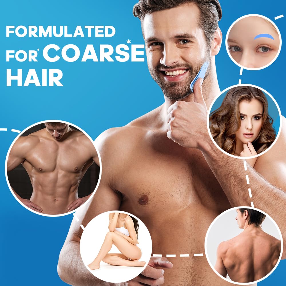 Bestidy hard wax beads for face and body use, smooth results.