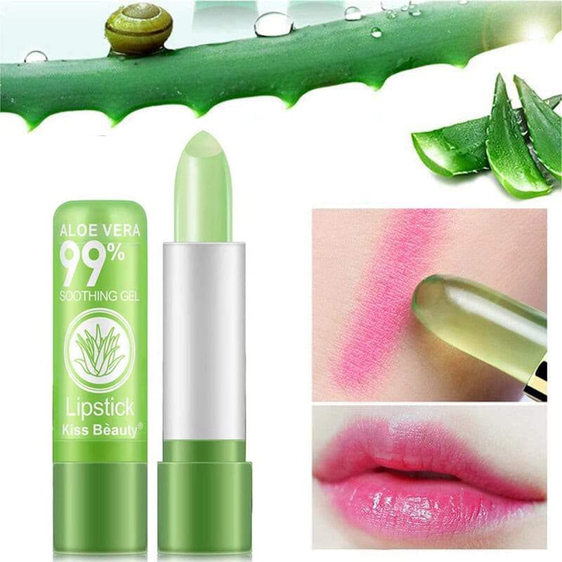 BestLand color-changing lipstick texture closeup highlights mood-triggered shade shift and smooth finish.