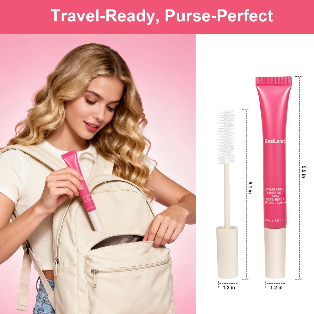 BestLand definición de rizos y control del frizz para cabello suave y definido.