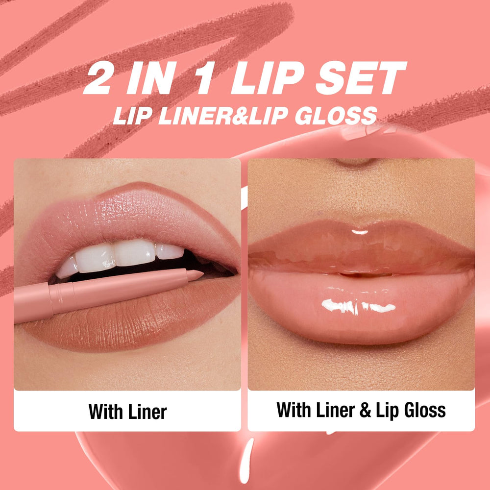 BestLand delineadores labiales con fuerte resistencia al transfer