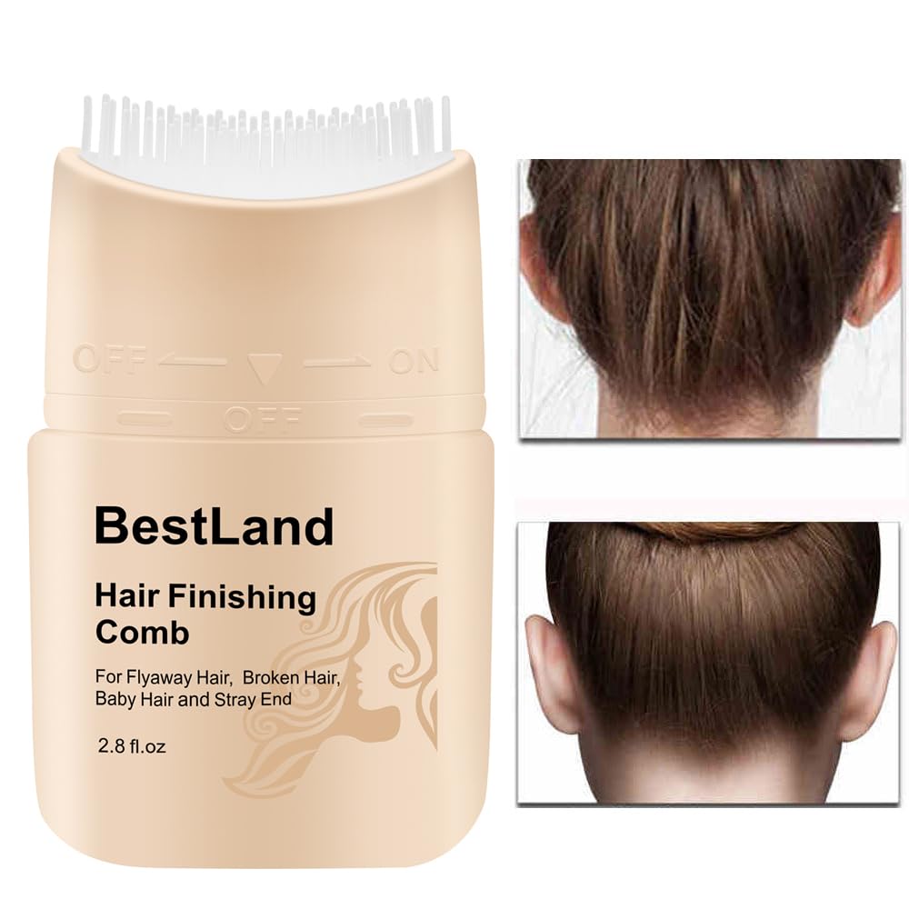 BestLand Hair Finishing Stick brillo natural para cabello suave y definido.