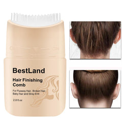 BestLand Hair Finishing Stick brillo natural para cabello suave y definido.