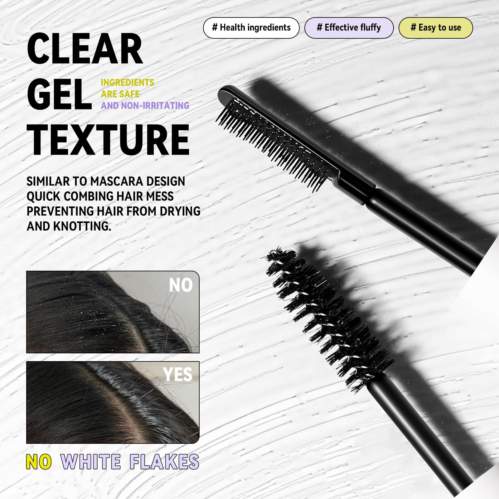 BestLand eyebrow styling with dual-ended brush for refined arches.