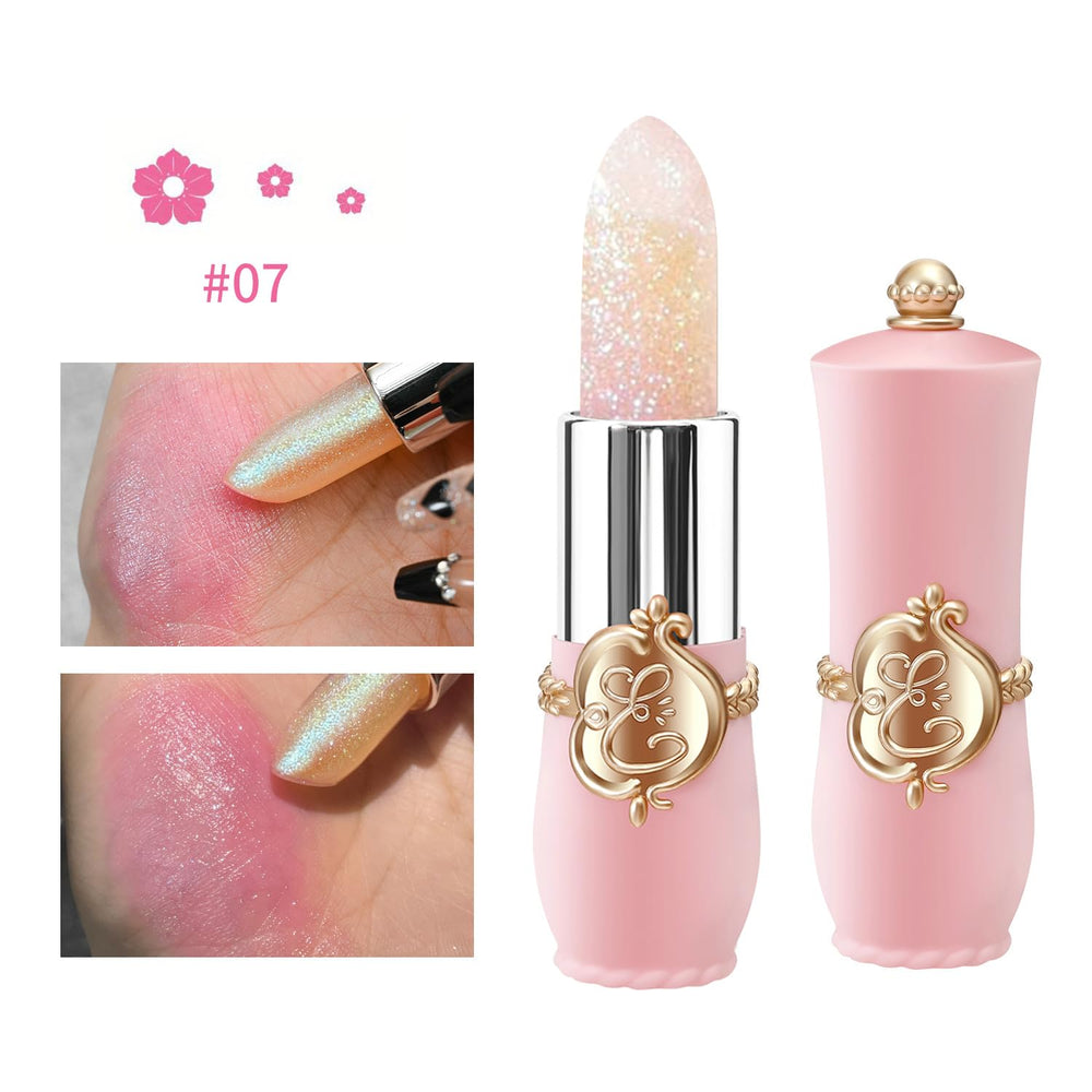 BestLand labial brillo perlado 01, acabado luminoso y suave.