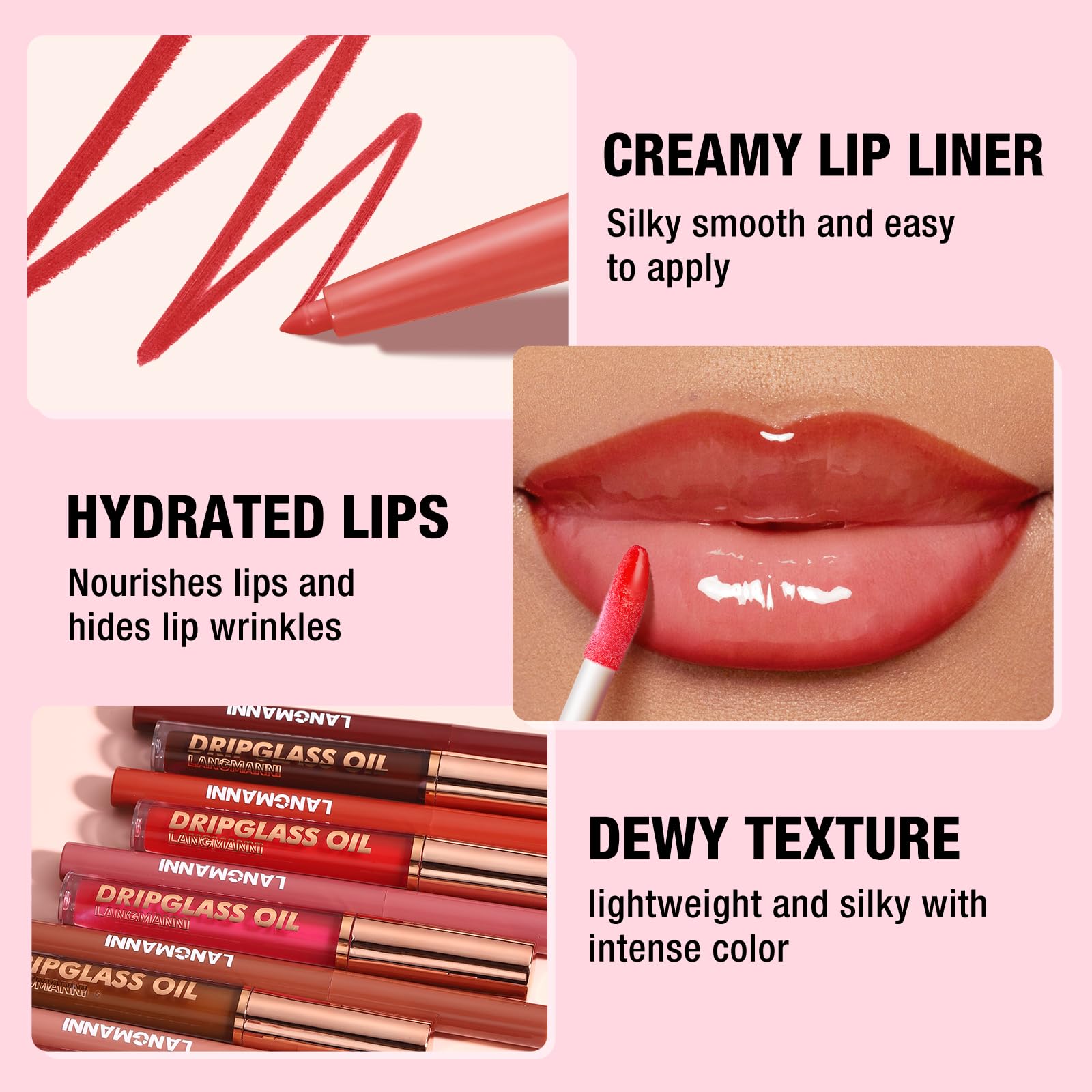 BestLand labios con durabilidad todo el día para look duradero