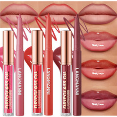 BestLand labios hidratantes con aceites para brillo ligero y suave