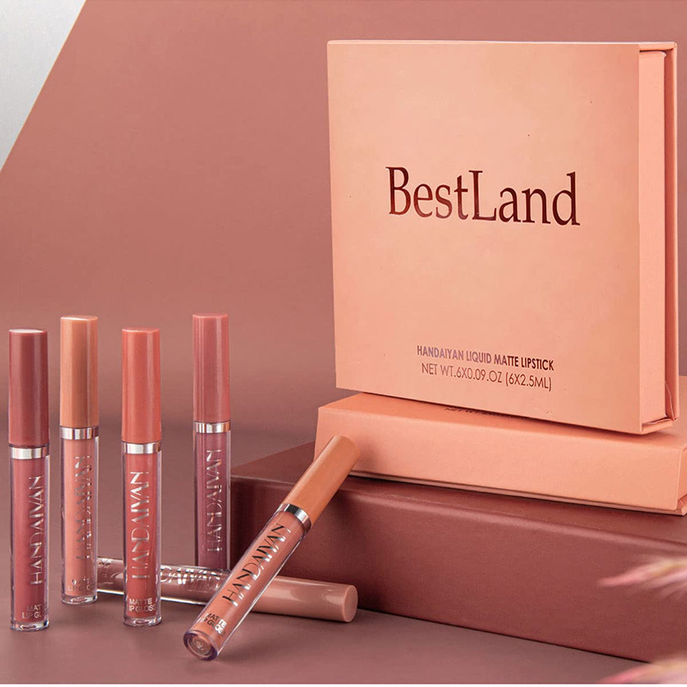 Muestras de tonos BestLand en antebrazo para comparar colores.