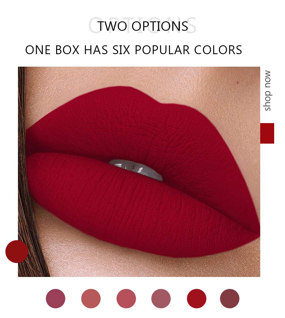 Labial BestLand resistente a la transferencia en pruebas diarias.