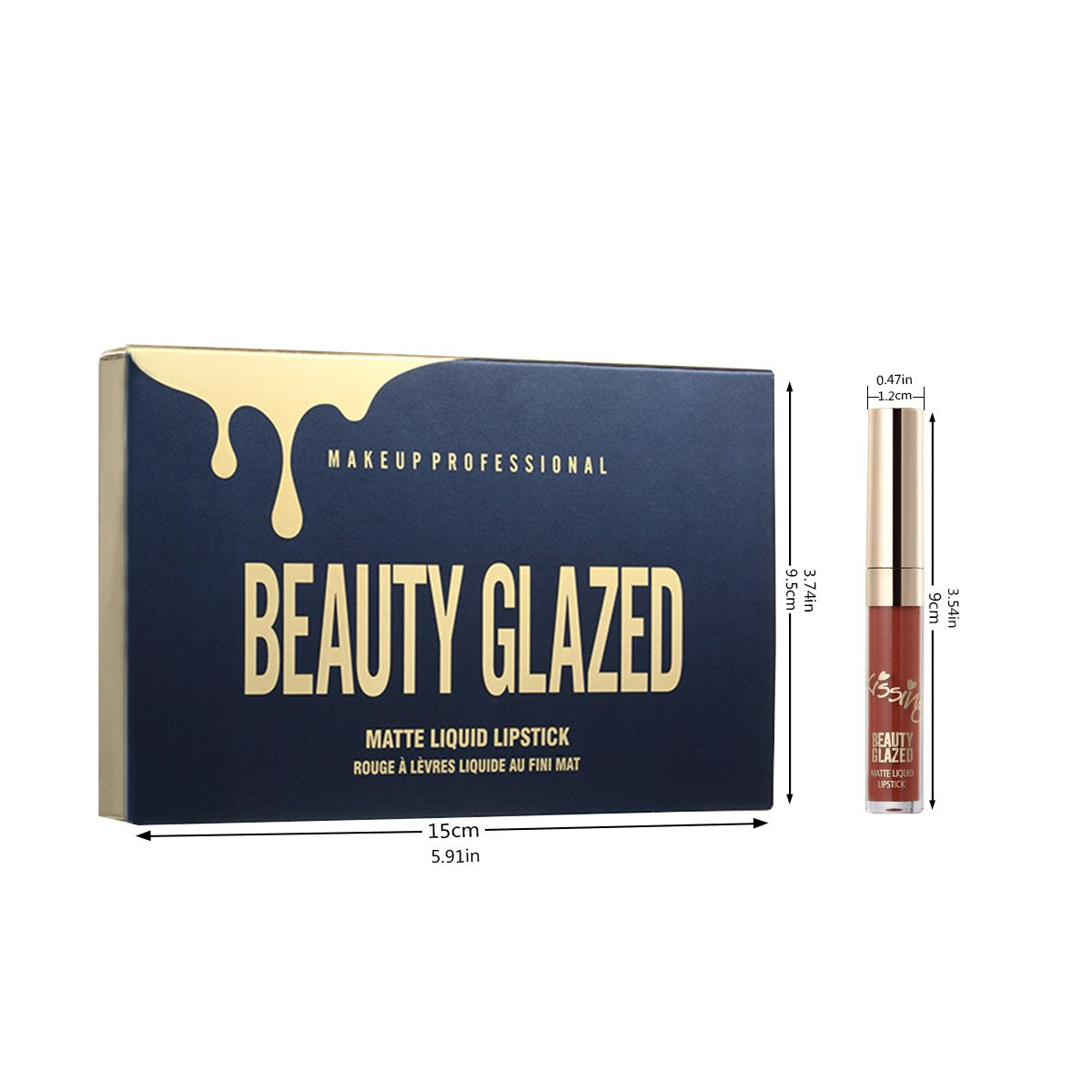 BestLand set-labios-mate para retoques diarios.