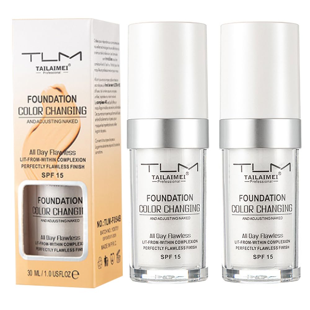 BestLand TLM cambia tono al aplicar, base natural para piel radiante
