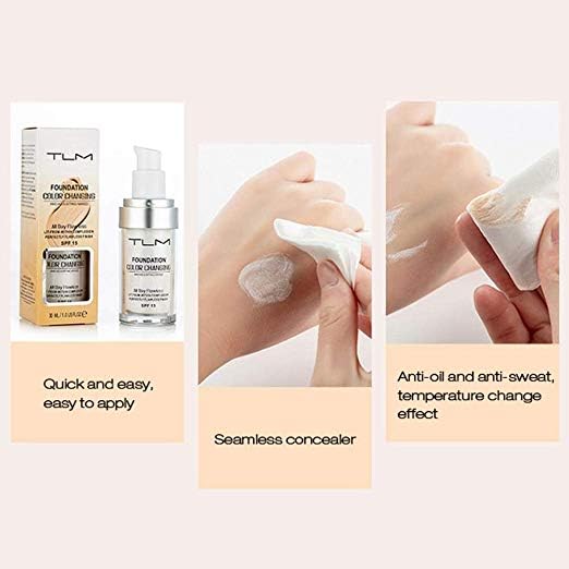 BestLand TLM Foundation provides a natural finish that resembles skin