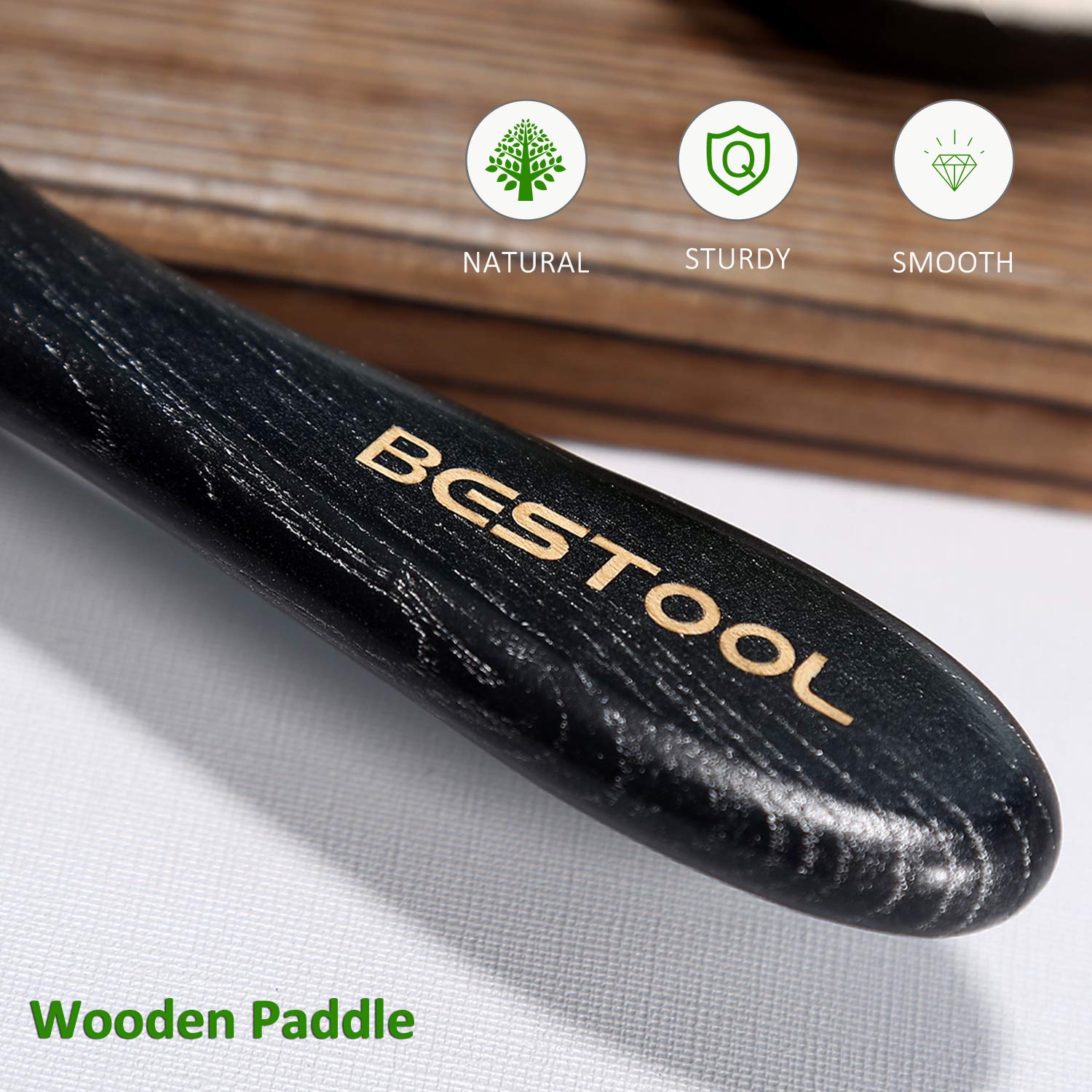 BESTOOL anti-static metal bristles reduce snag during detangling