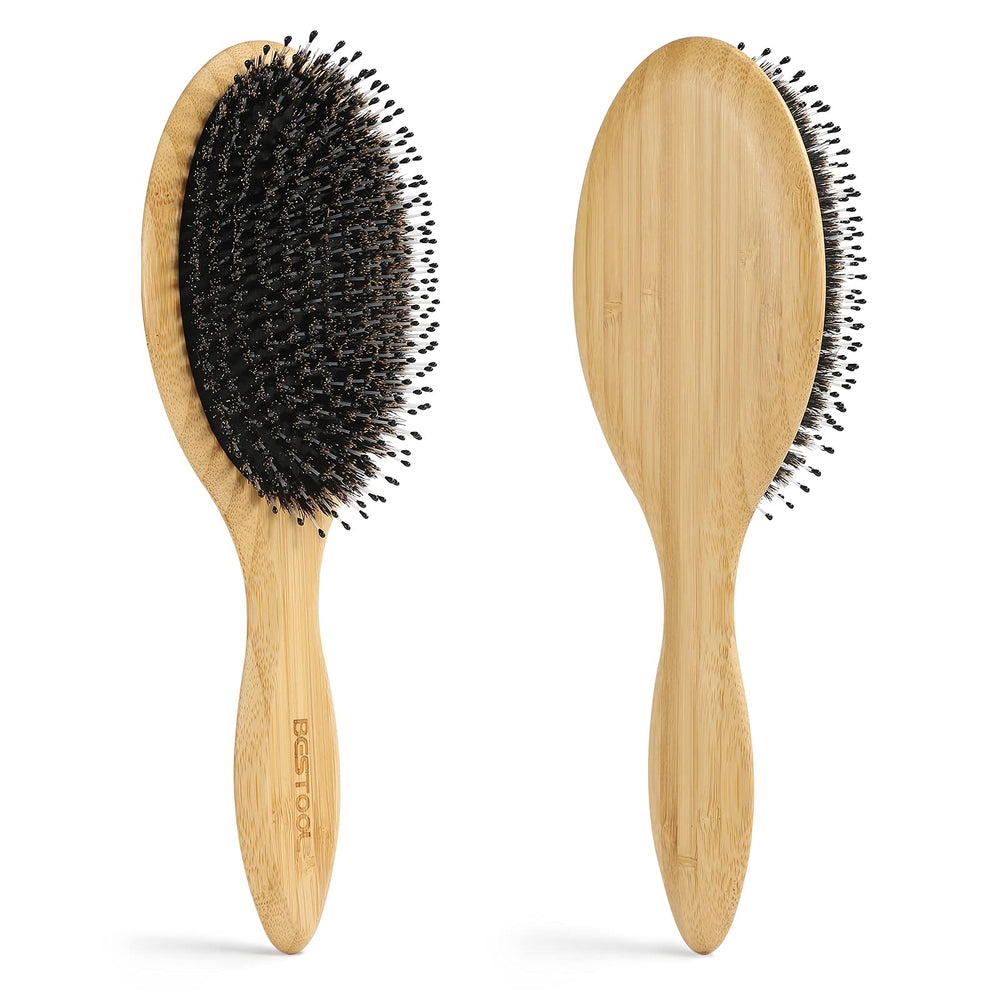 BESTOOL soft-shine detangle for a smoother look with reduced frizz.
