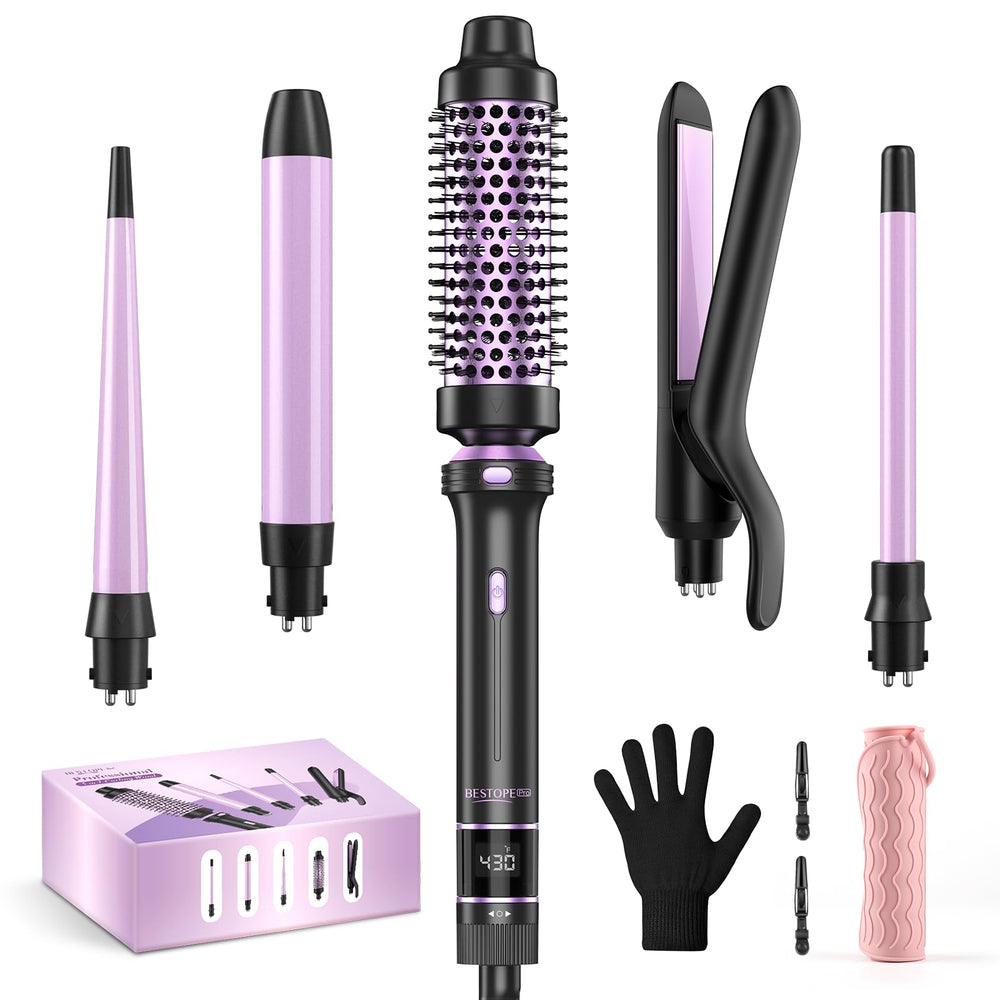 BESTOPE PRO 5in1 curling iron set shown for versatile styling options.