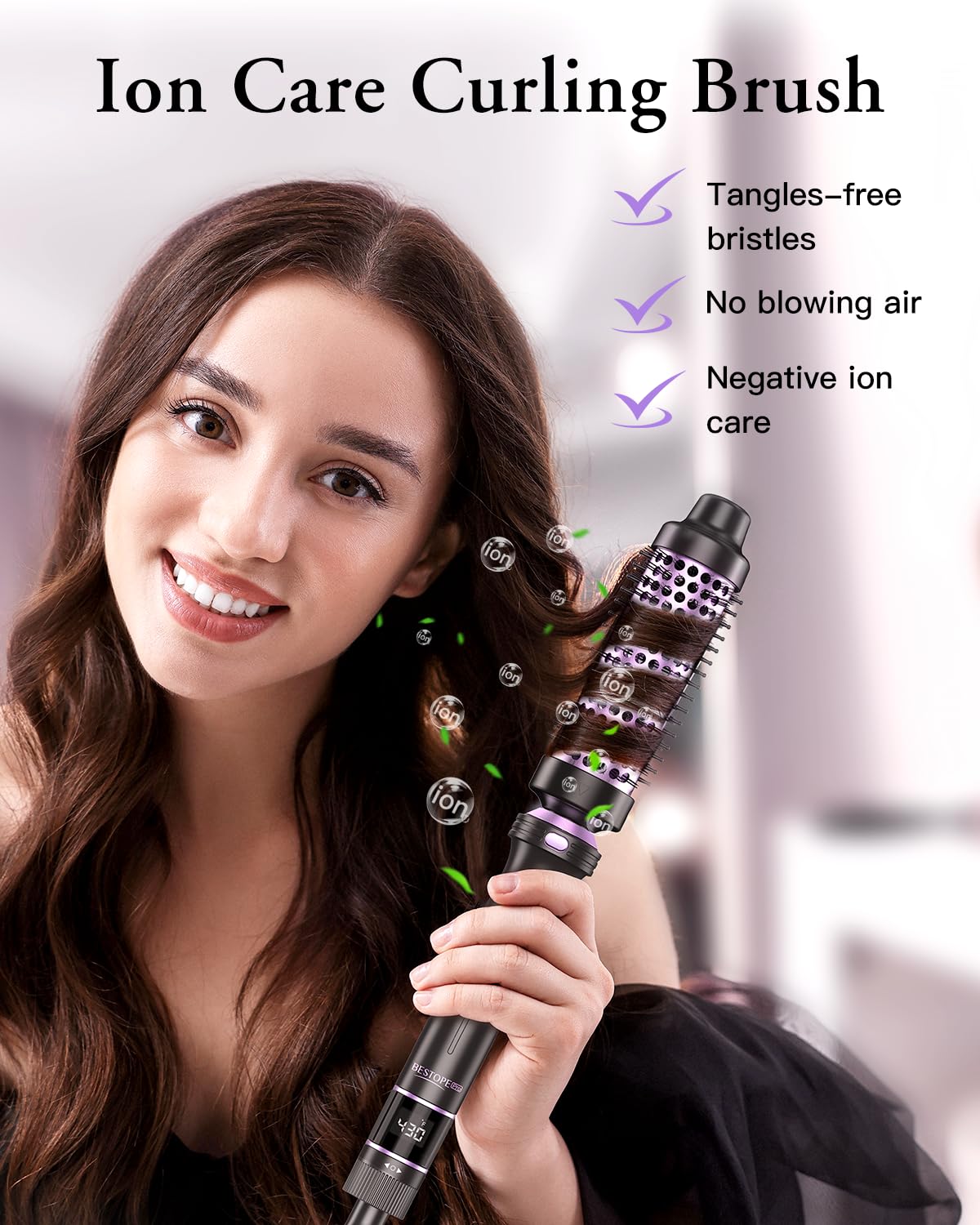 BESTOPE PRO 0.5-inch curling iron for tight curls and volume.