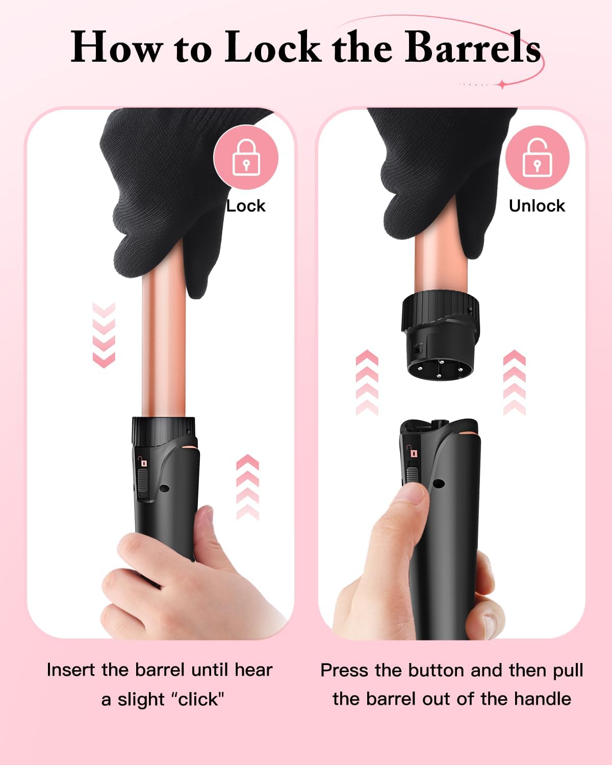 BESTOPE PRO Waver Wand cord distance note helps safe operation.
