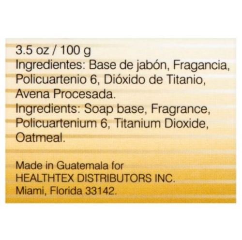Betres Avena Oatmeal Bar Soap on sink, creamy lather for gentle cleansing