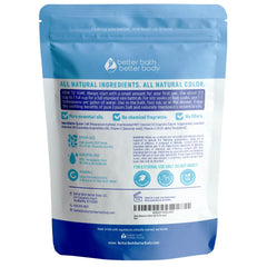 Better Bath Better Body disolución rápida de sal Epsom para baño suave.