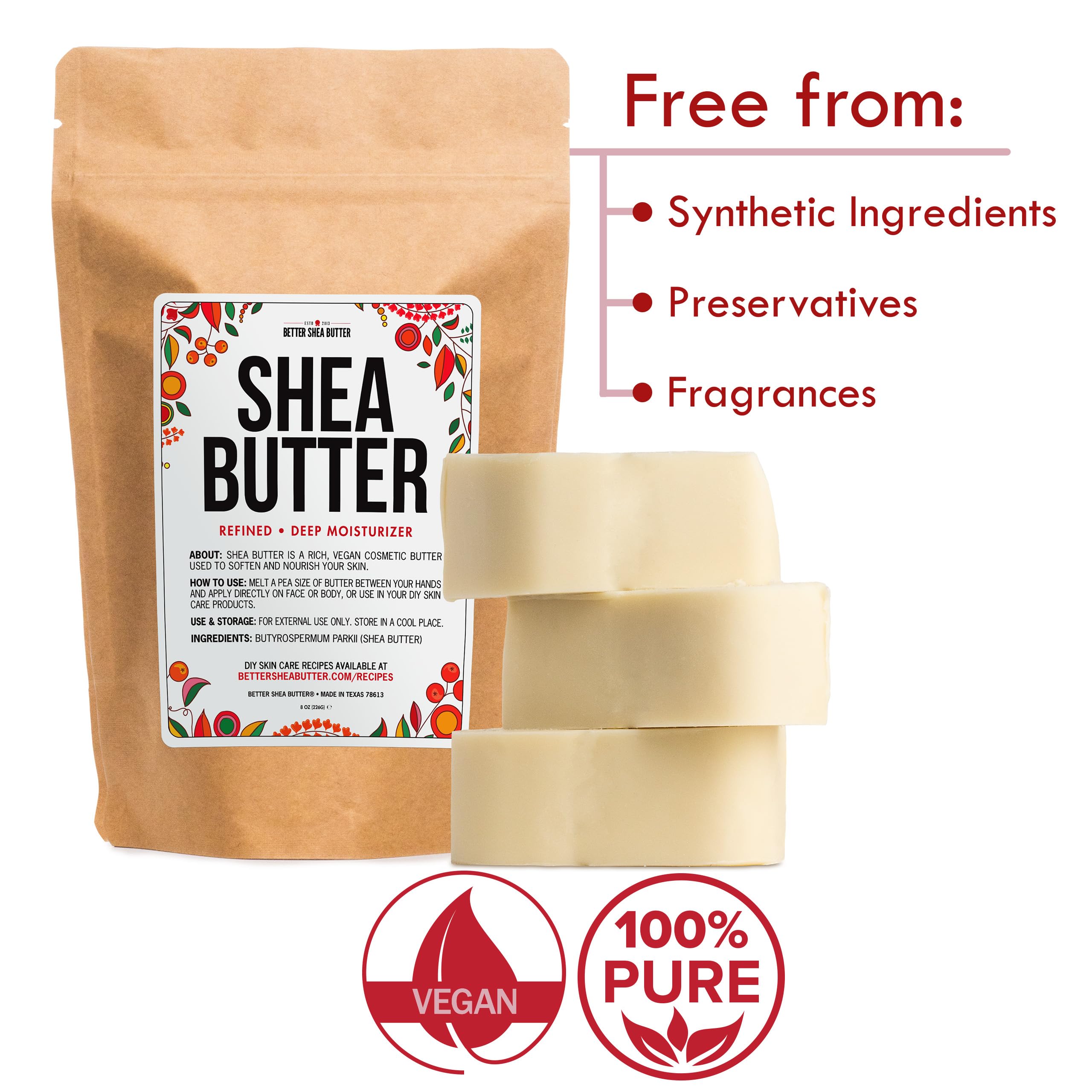 Base de jabón con Better Shea Butter para espuma suave.