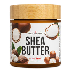 Better Shea Butter: bote vertido suave para piel seca con aroma ahumado natural