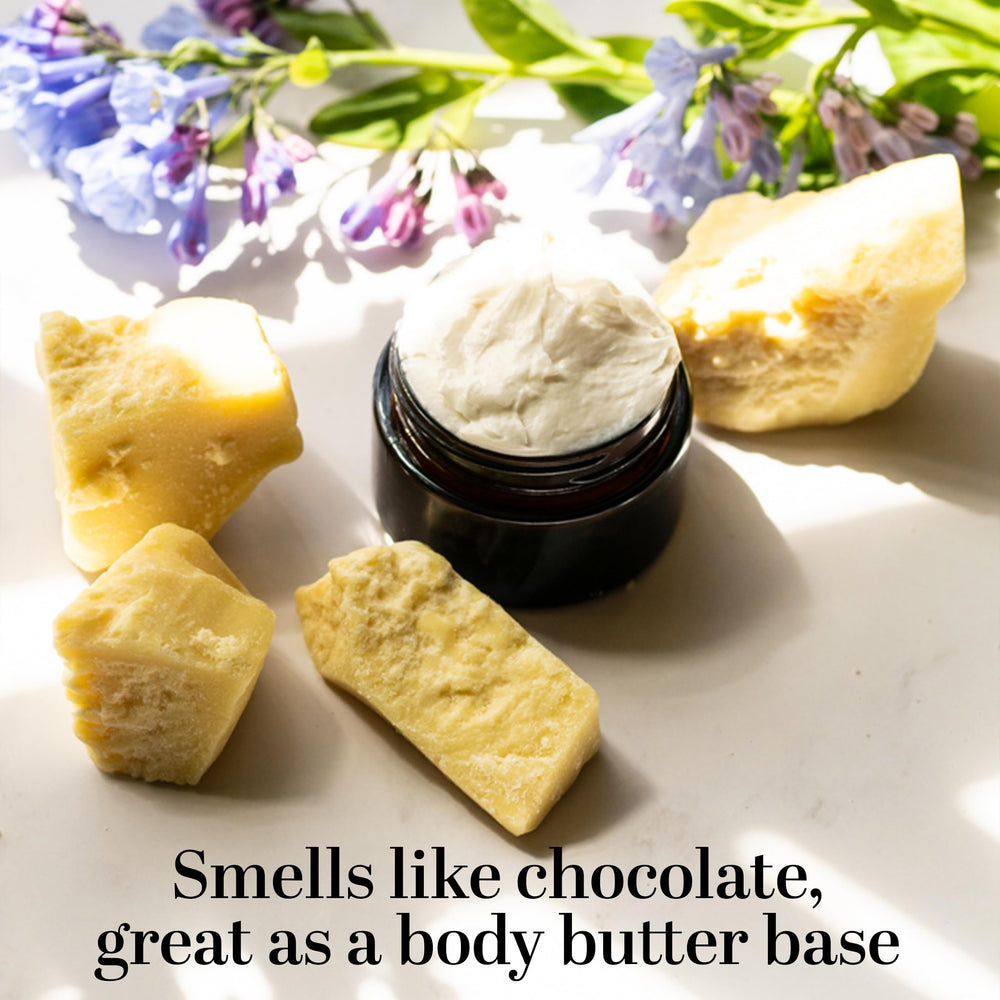 Chocolate scent fades after application.