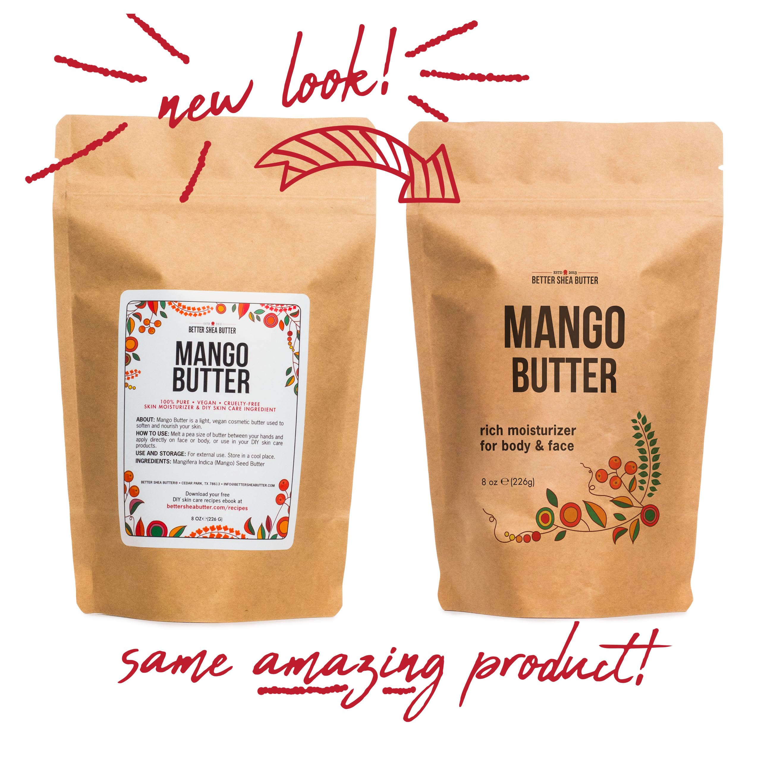 Better Shea Butter DIY skincare ebook included with purchase for recipes