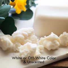 Better Shea Butter face moisturizer application, melt and massage for soft skin