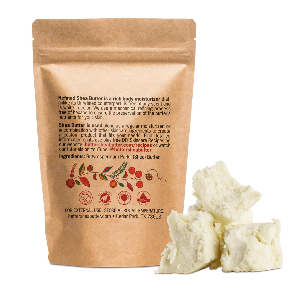 Better Shea Butter versatile base for DIY lip balms and moisturizers