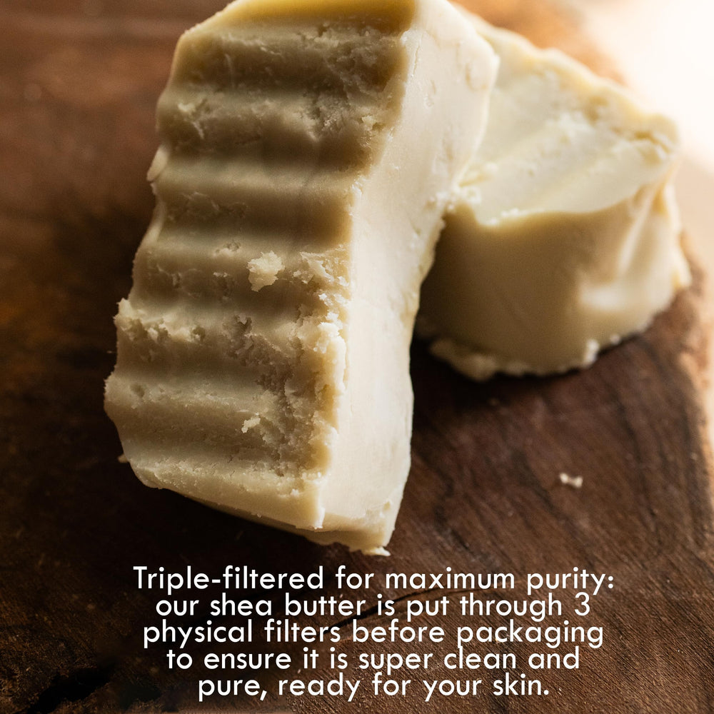 Better Shea Butter nutty aroma closeup reflecting authentic raw product