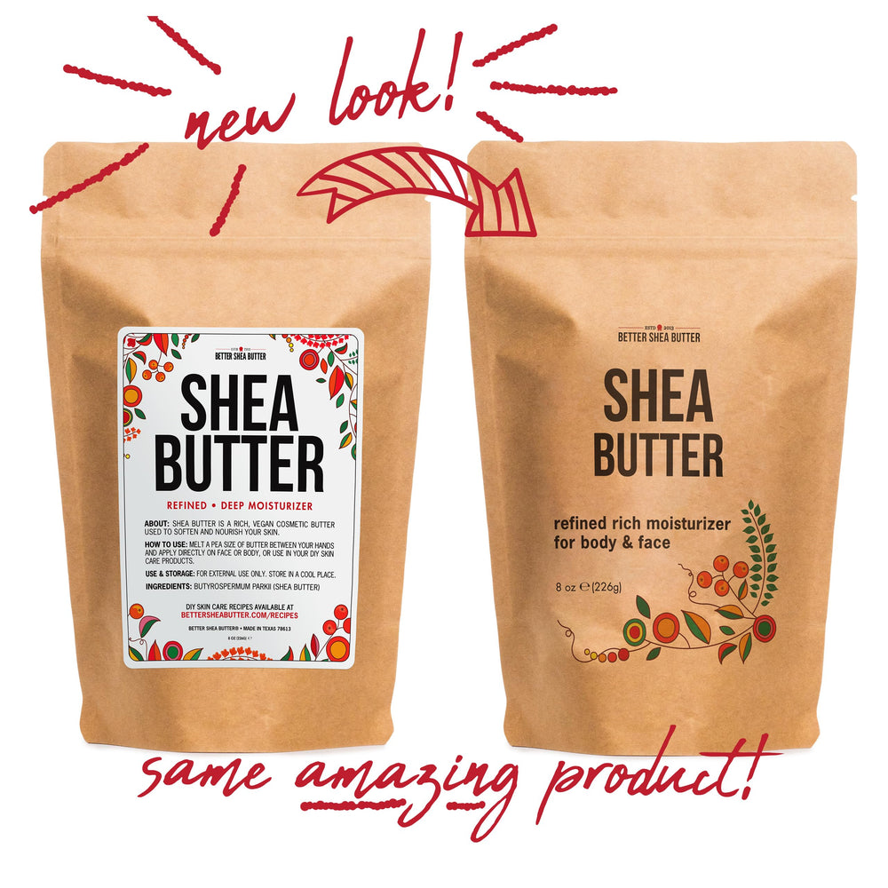 Uso diario con Better Shea Butter refinado para piel y manos.