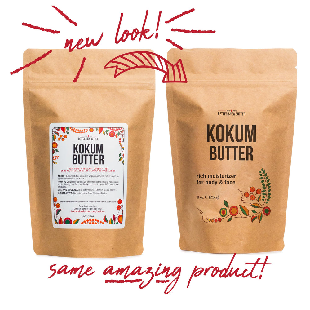 Puede suavizar piel seca con acabado suave y no grasoso en productos de Better Shea Butter